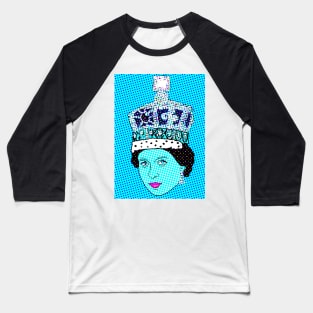 Halftone Queen No. 2 Baseball T-Shirt